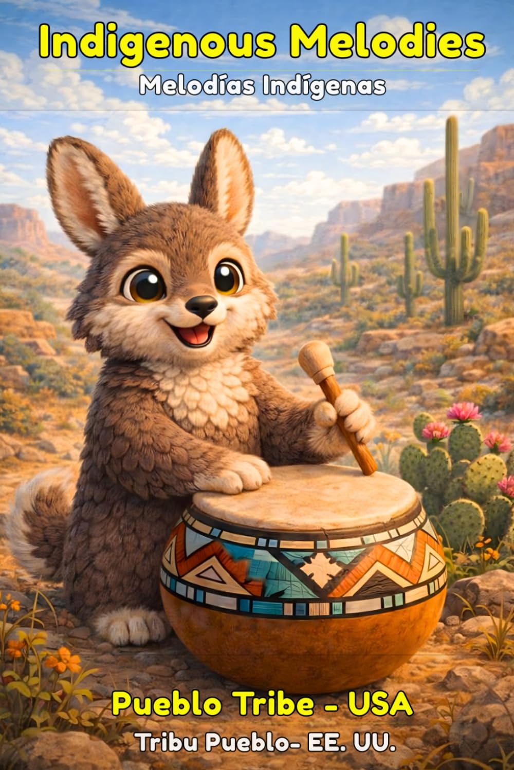 Indigenous Melodies — Pueblo Tribe: A Native – Inspired Coloring Book for Children