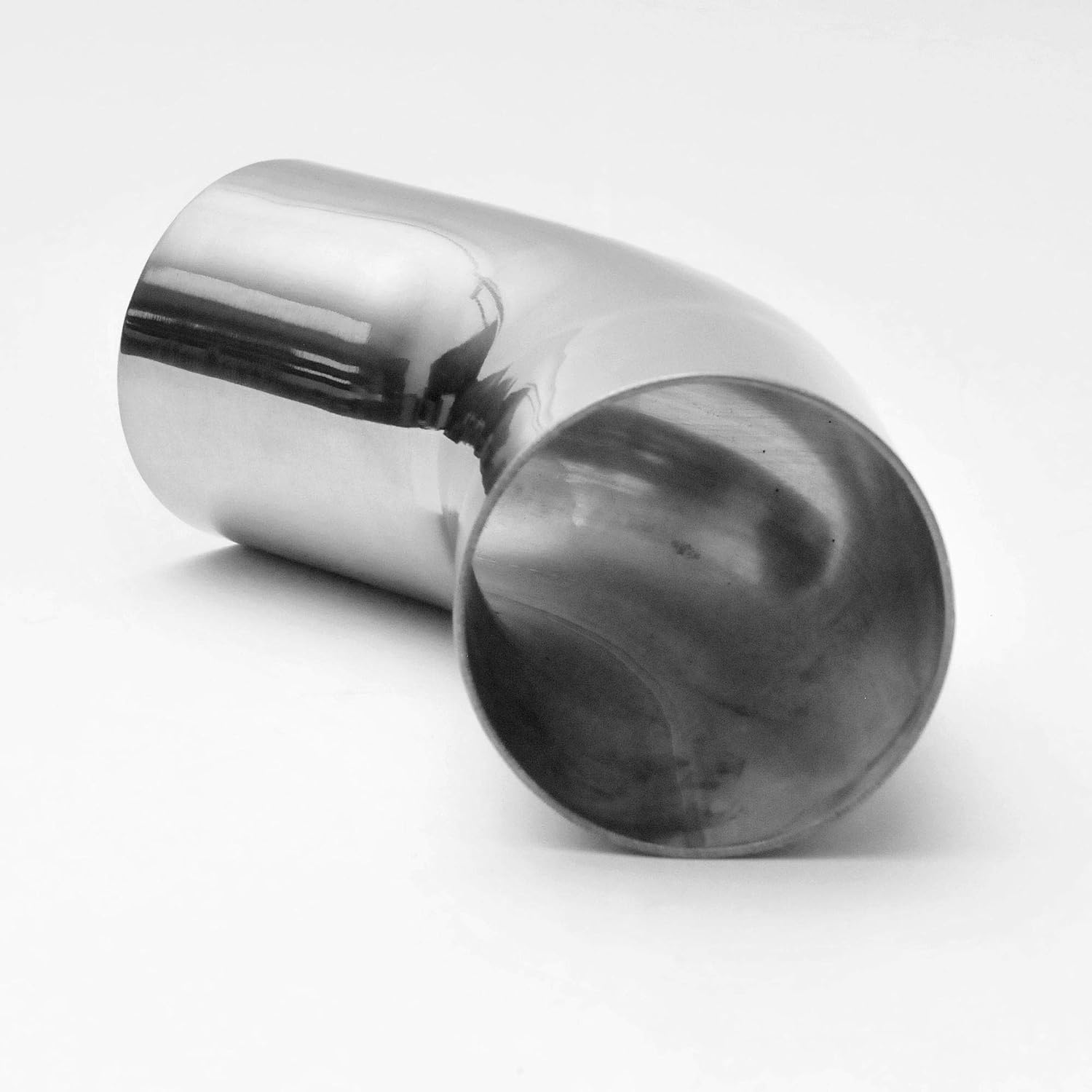 2.5" Stainless Steel 45° Mandrel Bend Elbow Exhaust Pipe- 1.5D/3.75" Loose Bend Radius- 16GA/.065" Wall Thickness- 2" Leg