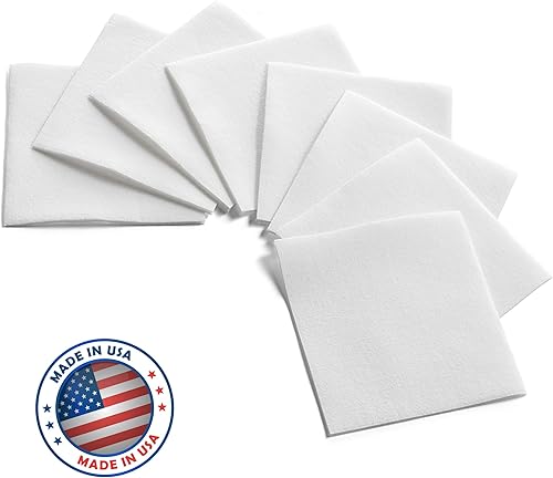 Miniatura 5 de BloominGoods Servilletas desechables de lino para postres y bebidas, hechas en Estados Unidos, servilletas de papel de cóctel suaves y absorbentes