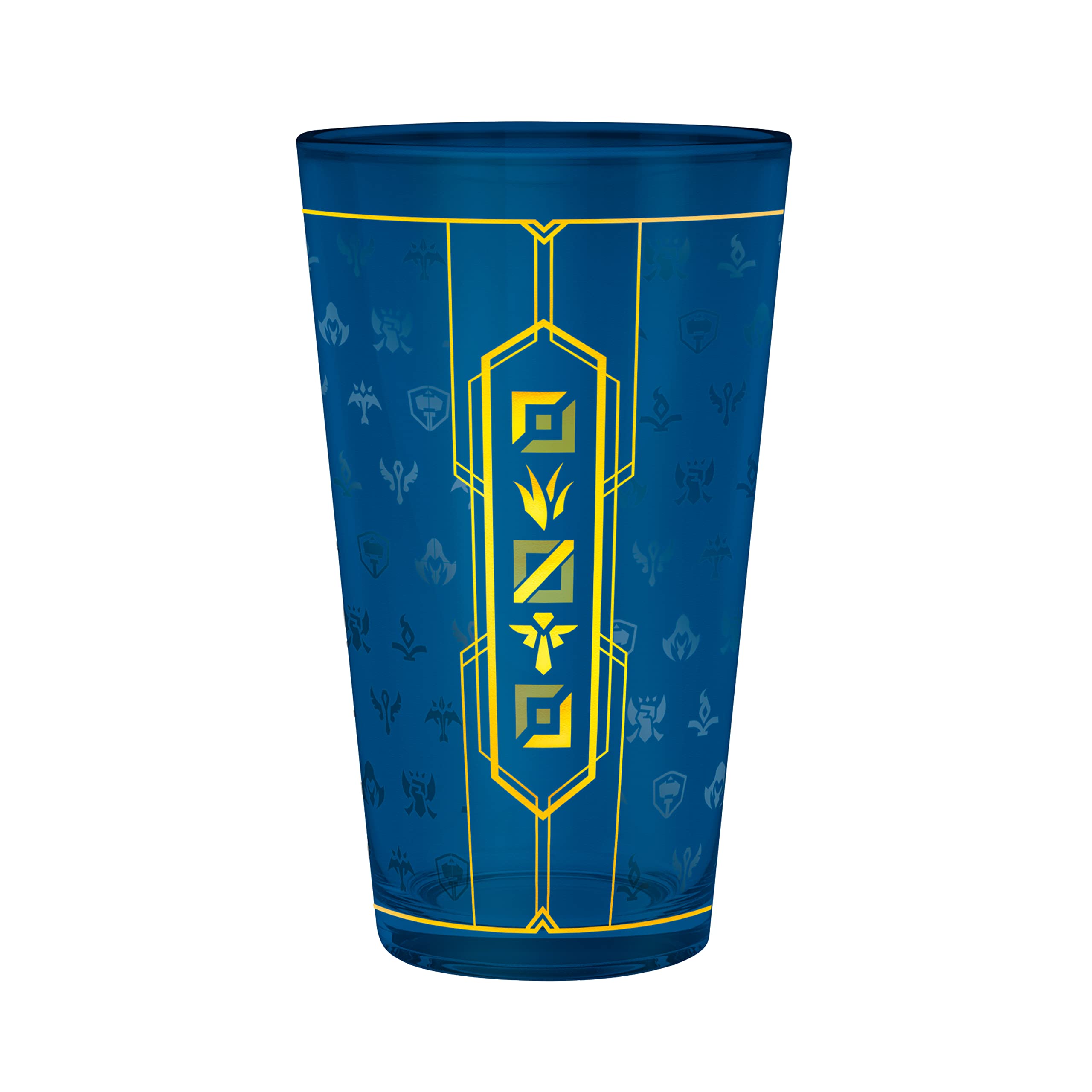 LEAGUE OF LEGENDS - Pck XXL glass + Pin + Notebook Hextech logo