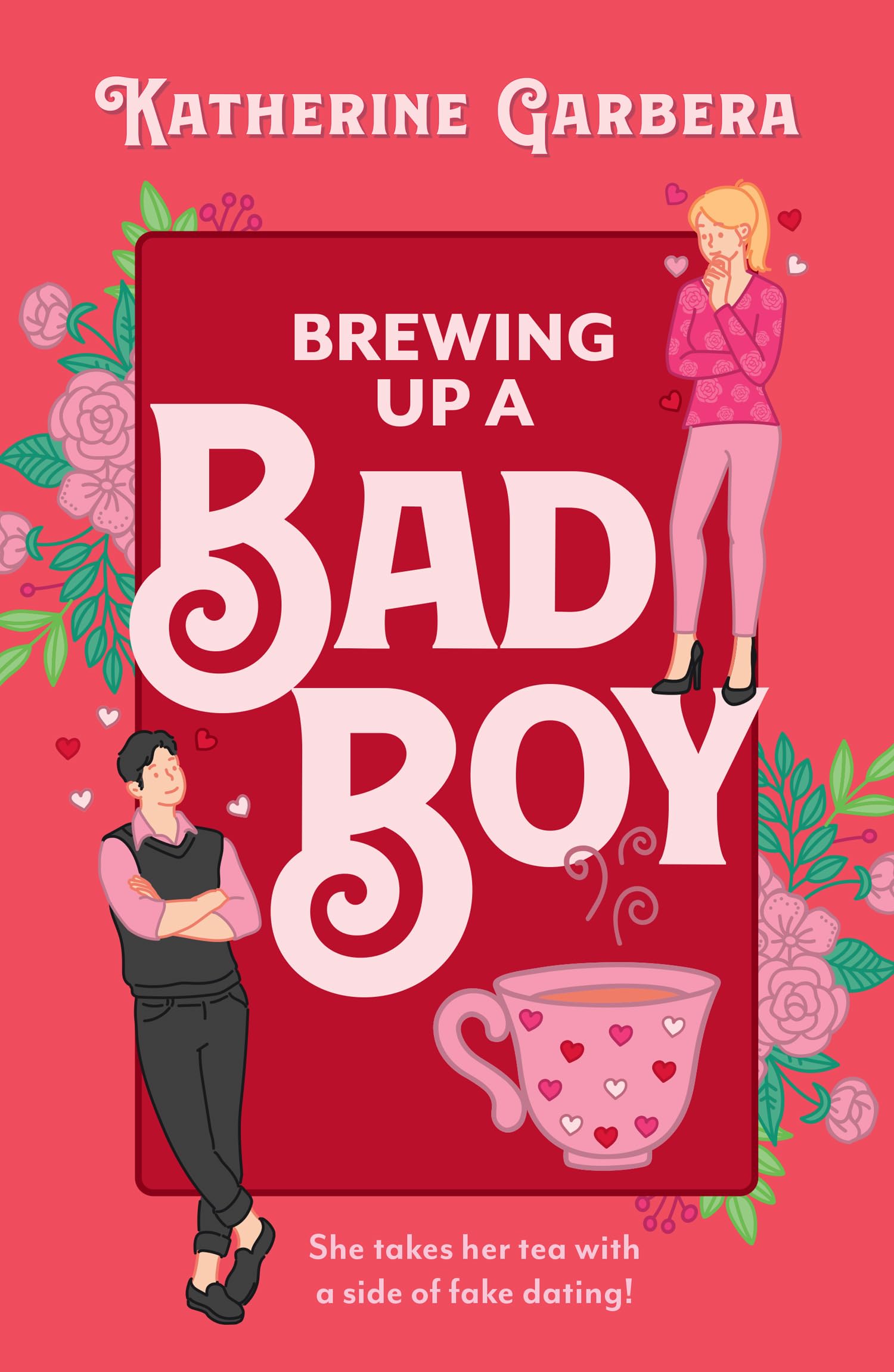Brewing Up A Bad Boy: A cozy small-town rom-com for fans of second chance and fake dating romance in 2025!: Book 3 (WiCKed Sisters)