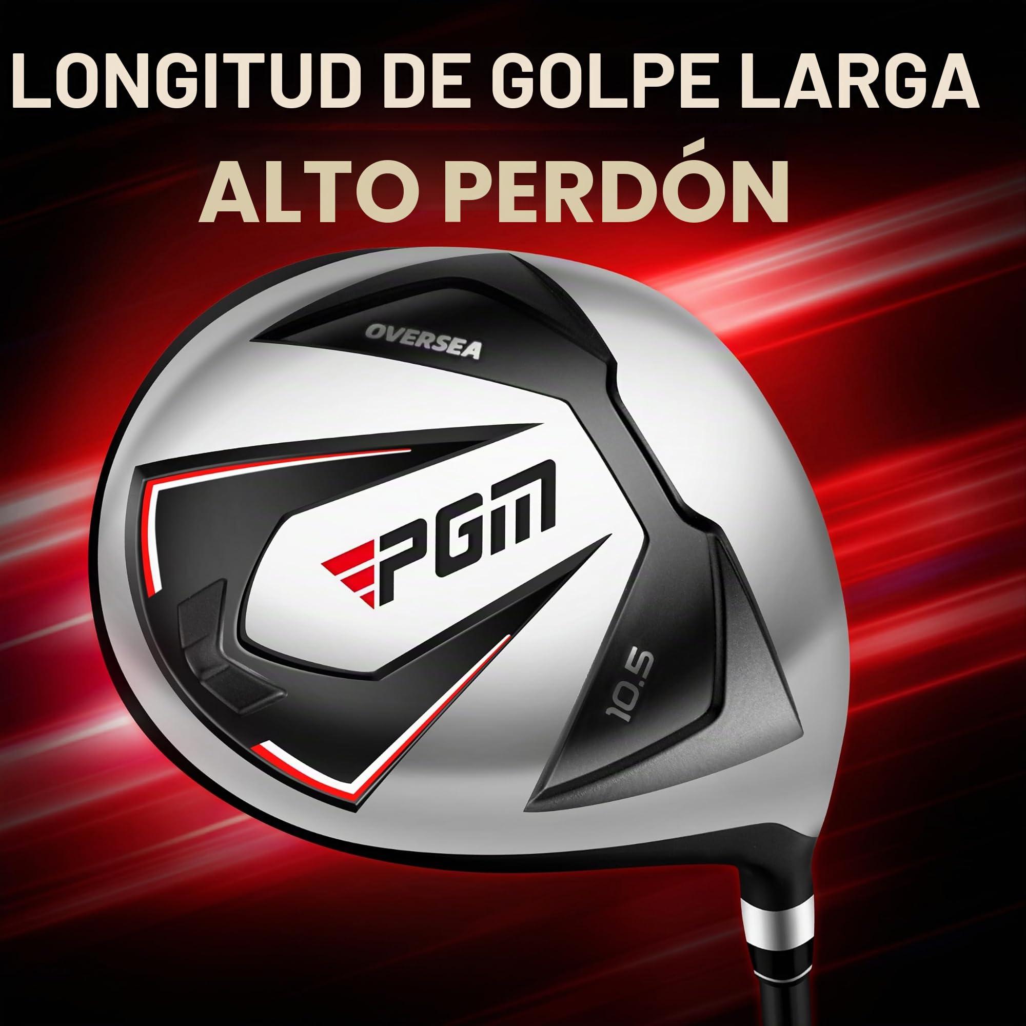 PGM Juegos completos de palos de golf para hombre, 12 piezas, 3 maderas (#1,3,5), 1 híbrido (#4H), 6 hierros (#5,6,7,8,9, PW), 1 cuña de arena (55°), 1 putter - bolsa de soporte de golf