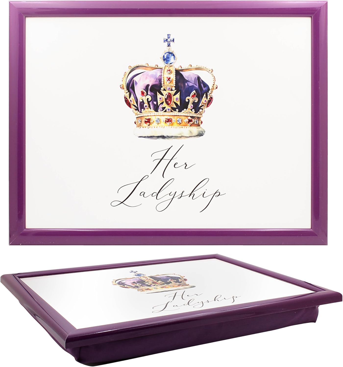 Comfortabele Laptray Voor Volwassenen The Leonardo Collection Green Fingers Laptray Met Zitzak Voor Het Zitzak Dienblad