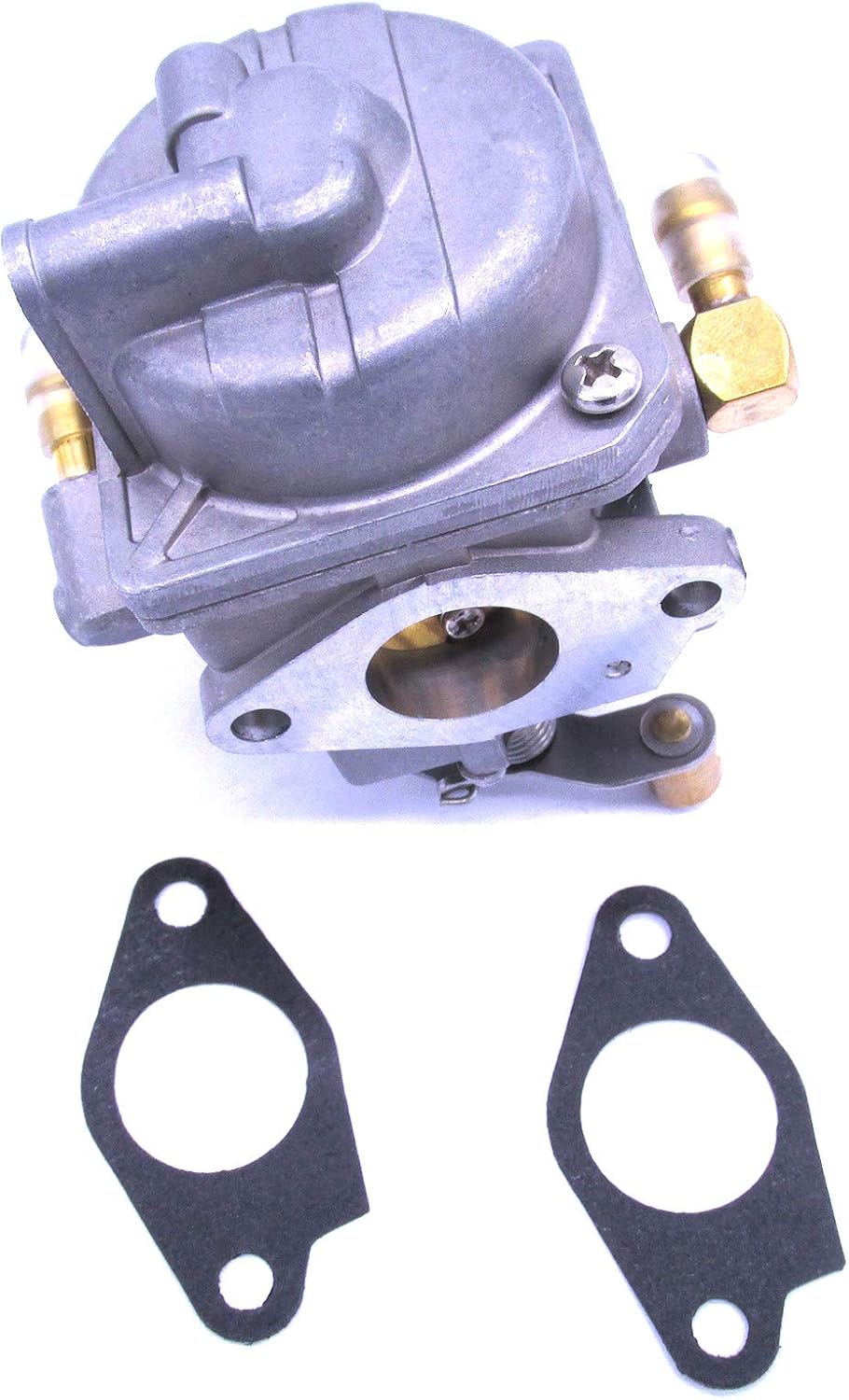 Boat Motor 6BX-14301-10 6BX-14301-11 6BX-14301-00 Carburetor Assy and 6BX-E3646-00 6EE-E3646-00 Gaskets (2 pcs) for Yamaha 4-stroke F6 Outboard Engine