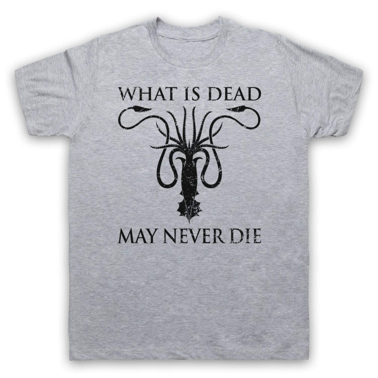 My Icon Art & ClothingGOT Thrones House Greyjoy Sigil What is Dead May Never Die Fantasy Novel TV Mens T-Shirt