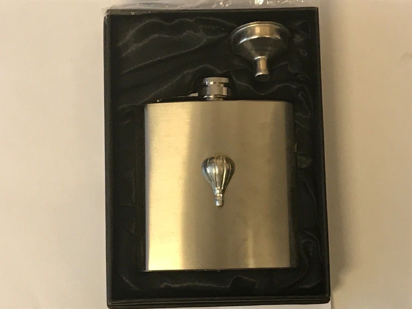 Flasque montgolfière Tg133 en boîte cadeau pour tous, souvenir du Derbyshire