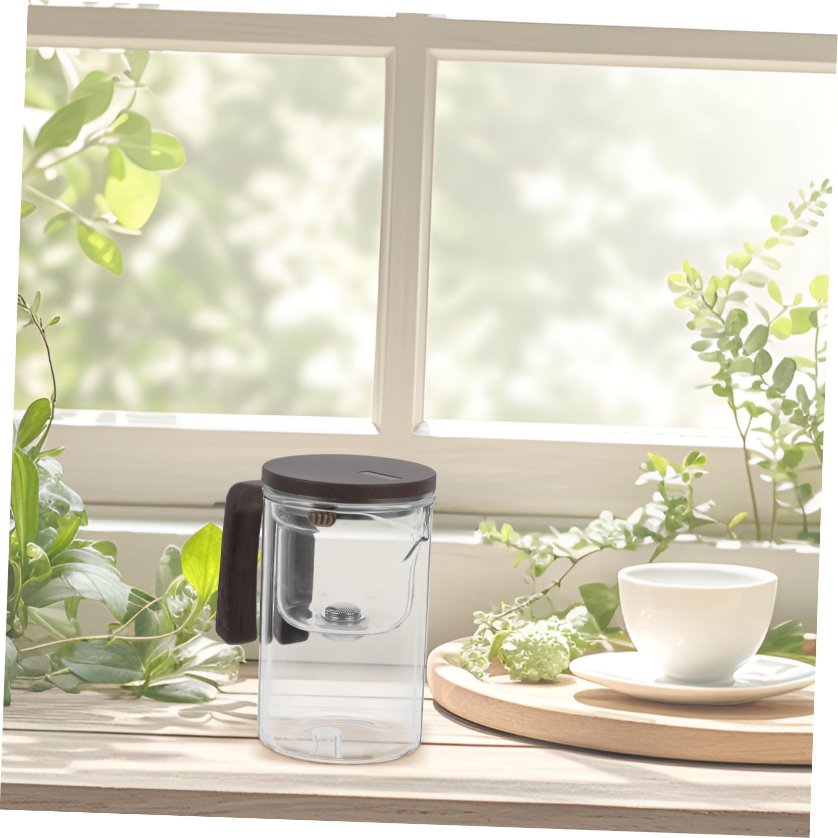 TOYANDONA Tetera De Vidrio Con Infusor Extraíble De Colador De Té Para Sueltas Para Infusiones De Té Casa
