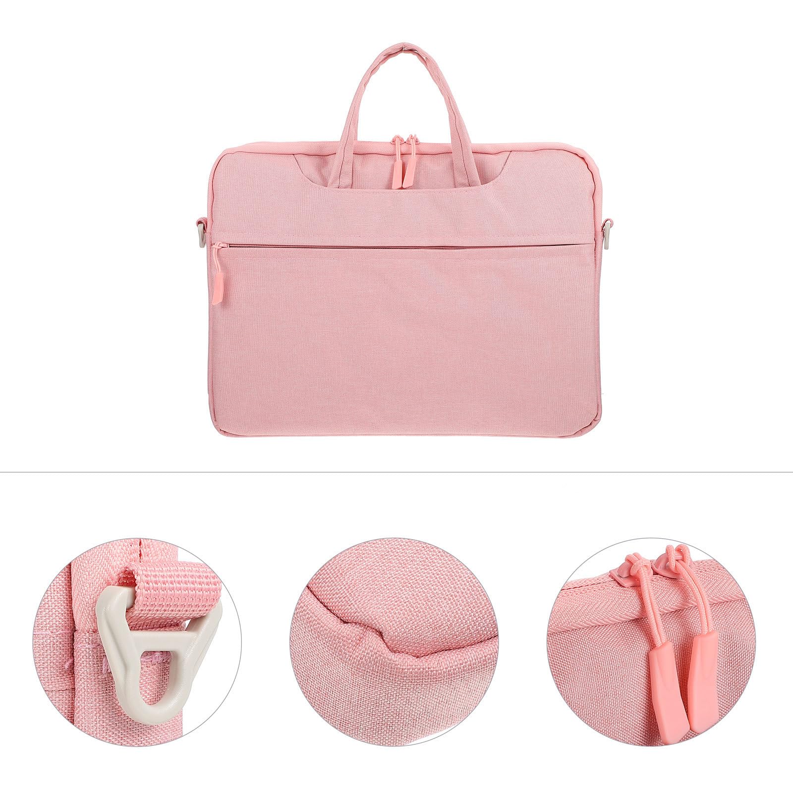 Alipis Borsa a Tracolla Leggera per Laptop e Tablet 14 Pollici, Custodia Sottile da Viaggio Tracolla Regolabile, Porta Computer Portatile per Donne e Giovani