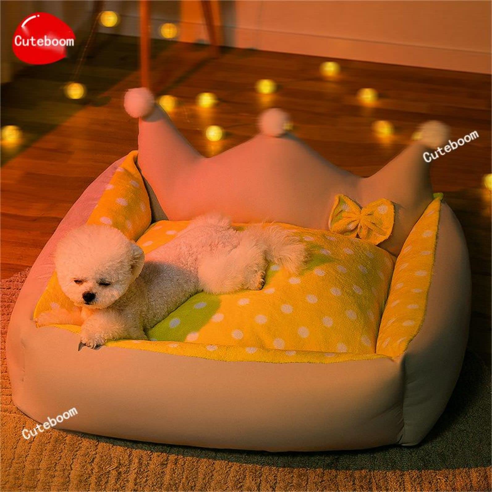 Cama grande para perros y gatos, nido de gato, cama cálida para perros, cama de perro en invierno, desmontable y lavable, cama para perros, perros pequeños y grandes