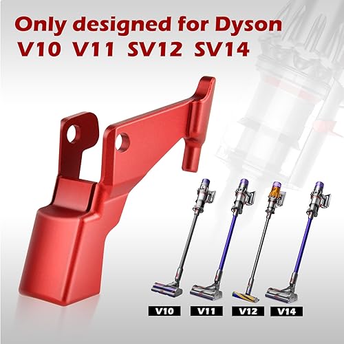 Miniatura 9 de Accesorio de vacío con botón de interruptor de gatillo mejorado para Dyson V10 V11 SV12 SV14, botón de interruptor TR90 con limpiadores de bloqueo