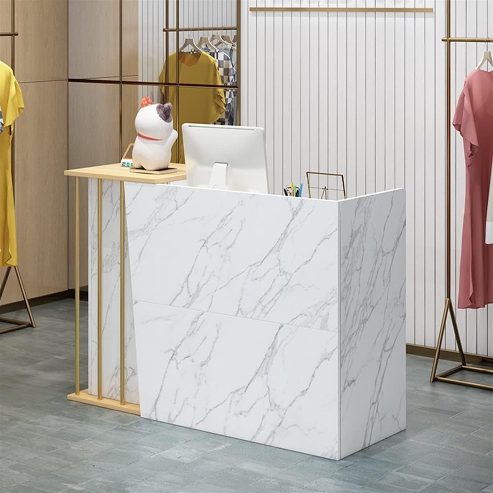 Comptoir de réception - Design simple et moderne pour supermarchés, hôtels, salons de beauté, etc