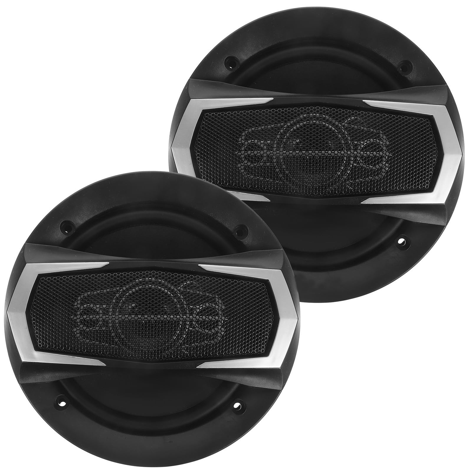 Sewroro Altavoz Redondo Coaxial de 6 Pulgadas para Coche 4 Ohmios