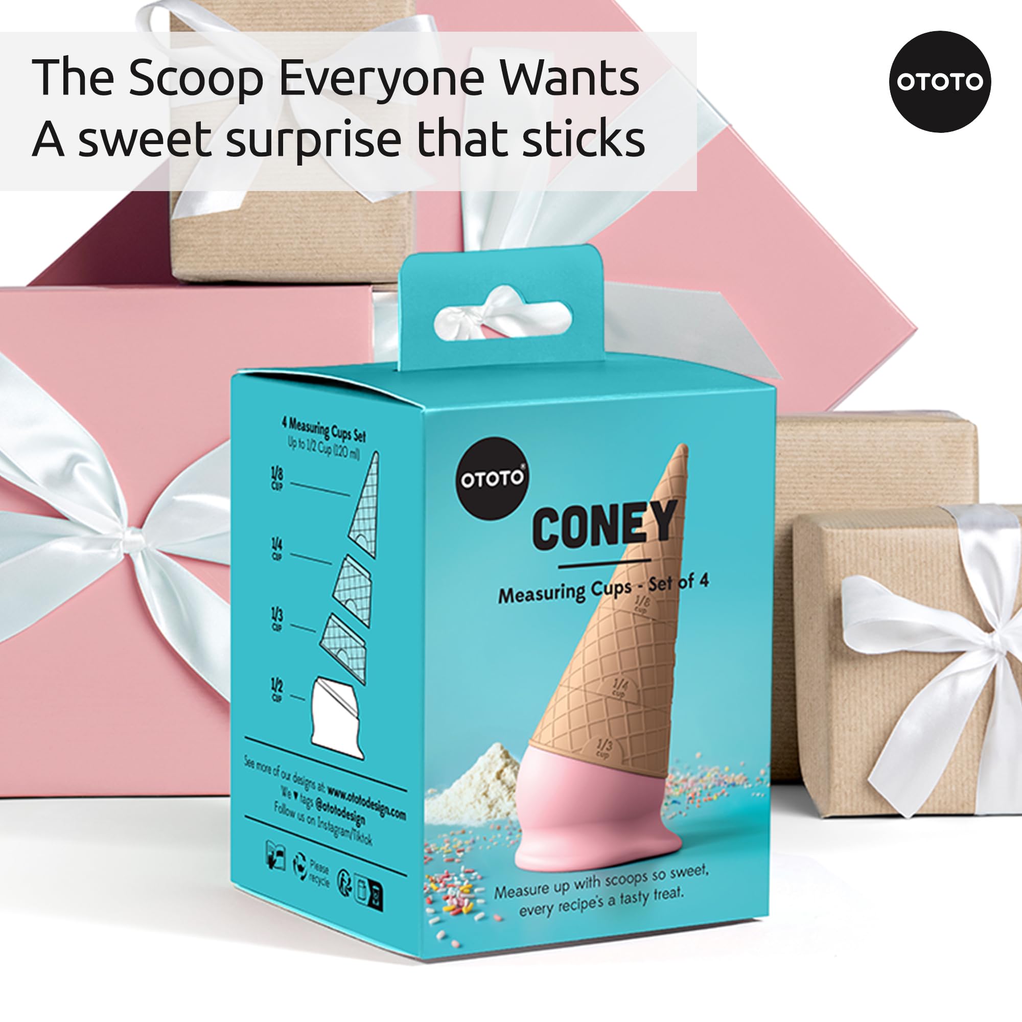 Ice Cream Measuring Cups