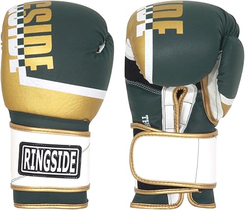 Miniatura 2 de Ringside Bullet Sparring - Guantes de boxeo de cuero sintético de alto rendimiento para boxeo, artes marciales mixtas y muay thai, ajuste seguro,