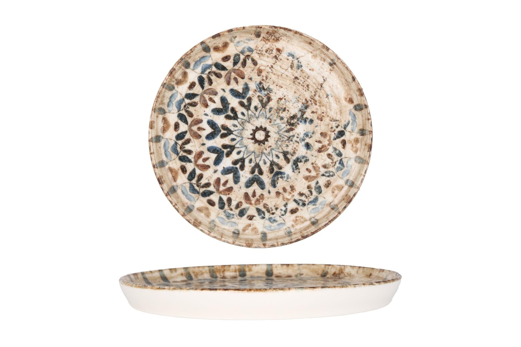 Rinart Zestaw obiadowy (średni) - Aztec - 24 sztuki - 6 Osób - Porcelana