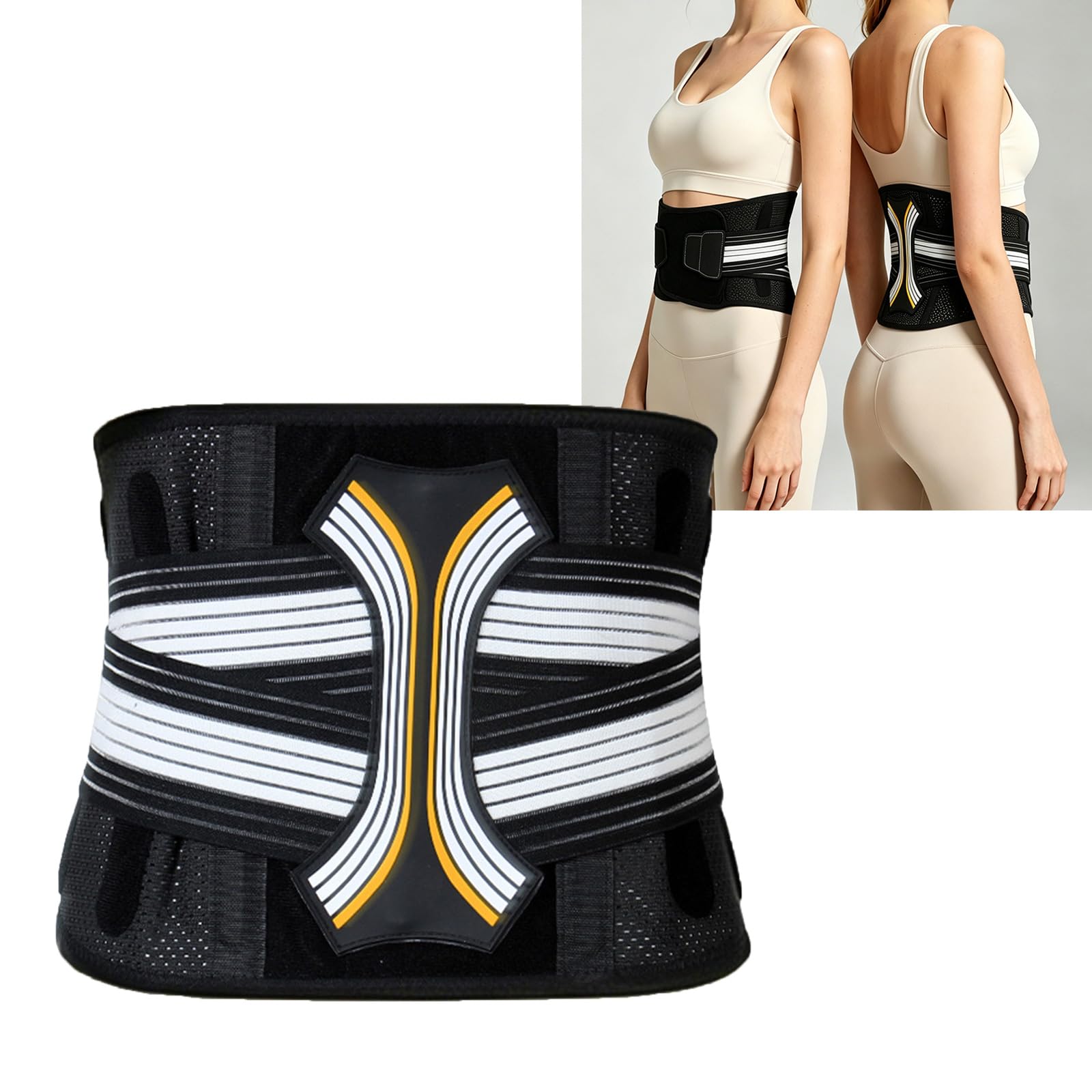 Ausrichtungsgürtel mit Stahlverstärkung für Fitnessaktivitäten und regelmäßigen Gebrauch, Polyester-Konstruktion, Posenkorrekturgürtel