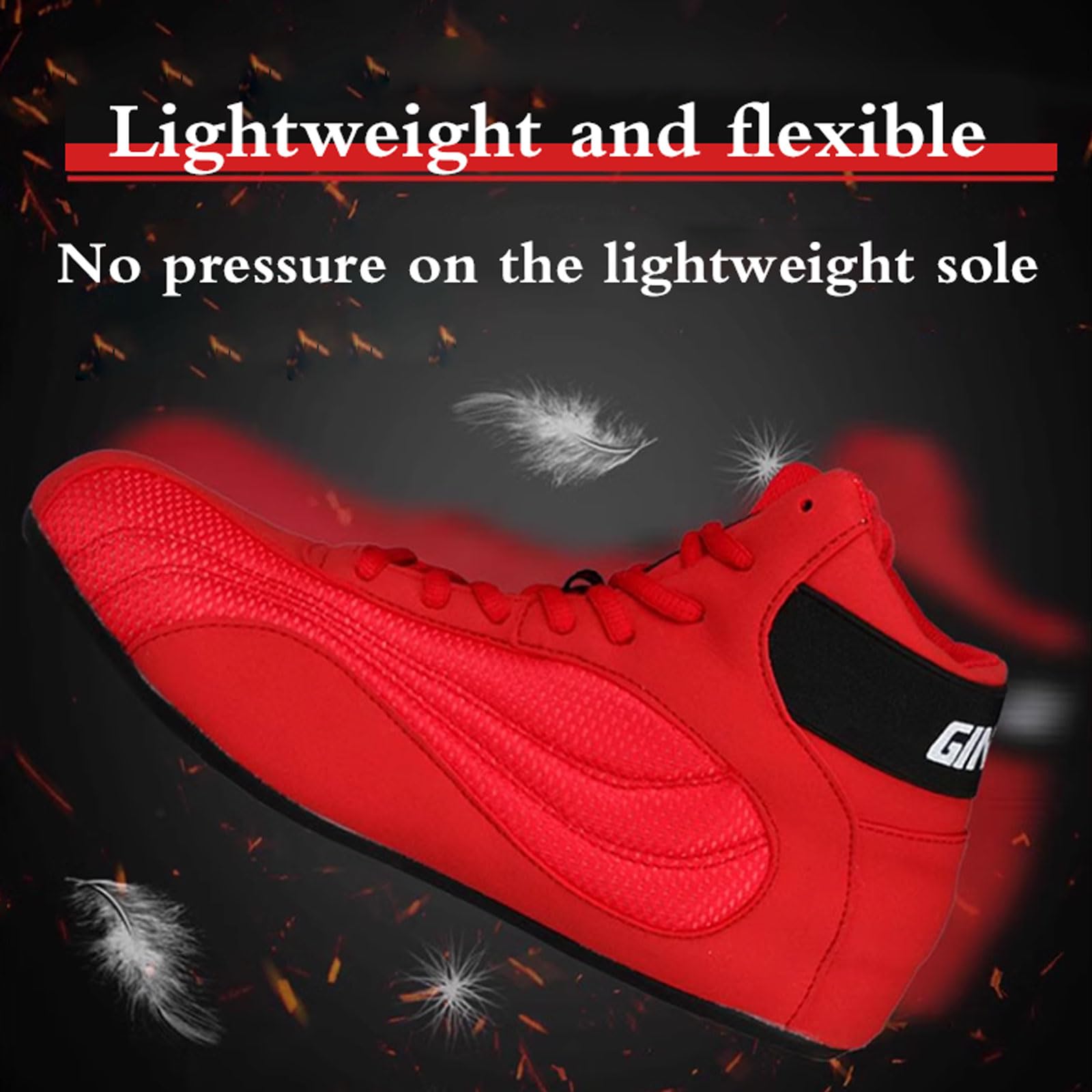 Zapatos De Boxeo,Botas De Boxeo,Zapatos De Culturismo,Wrestling Botas,Boxing Shoes,Calzado De Boxeo,Zapato Luchador,CóModo,Antideslizante,para Hombres,Mujeres,Adolescentes,NiñOs