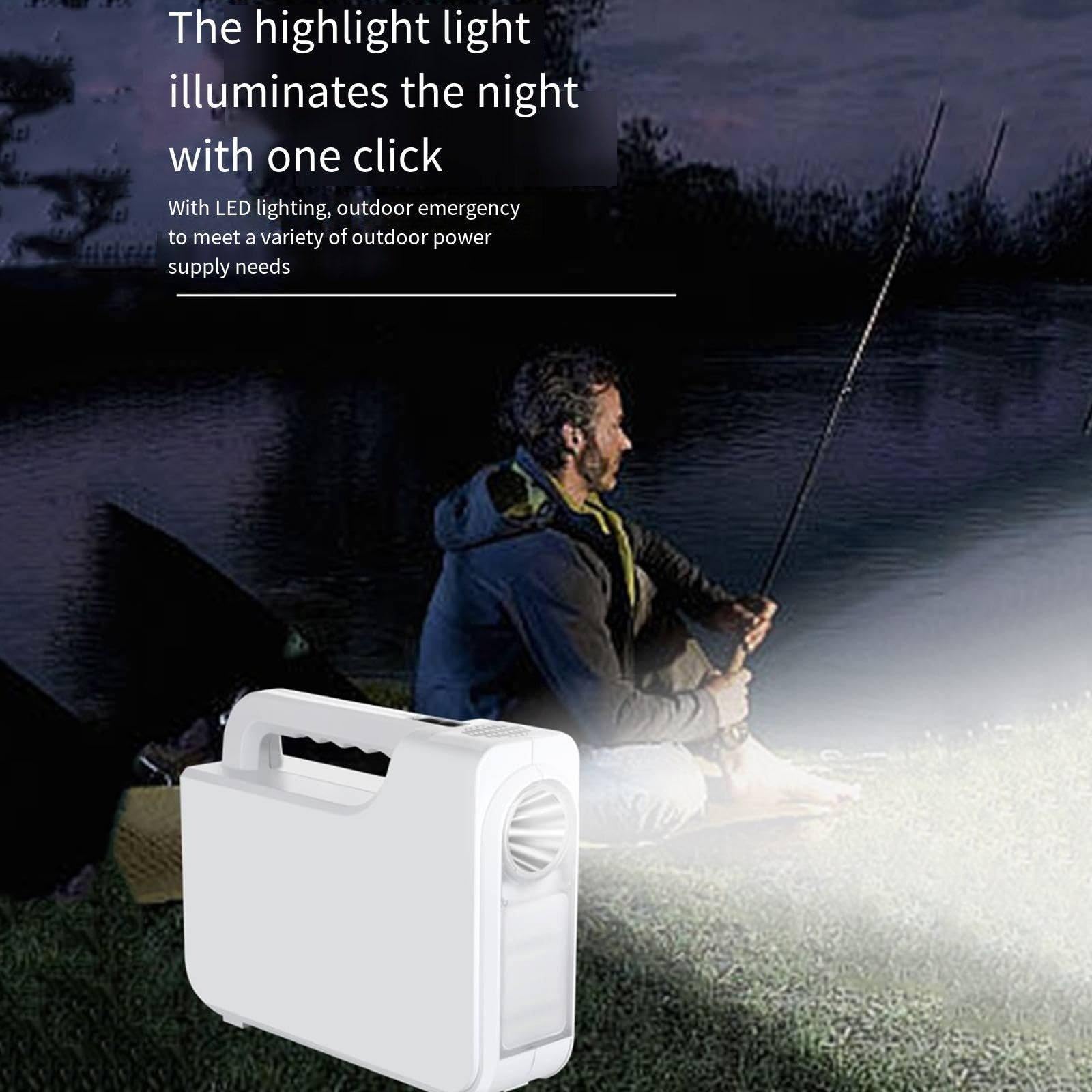 Alimentation de Secours Portable 300 W pour Camping, marché Nocturne, Voiture Autonome, Voyage, 220 V
