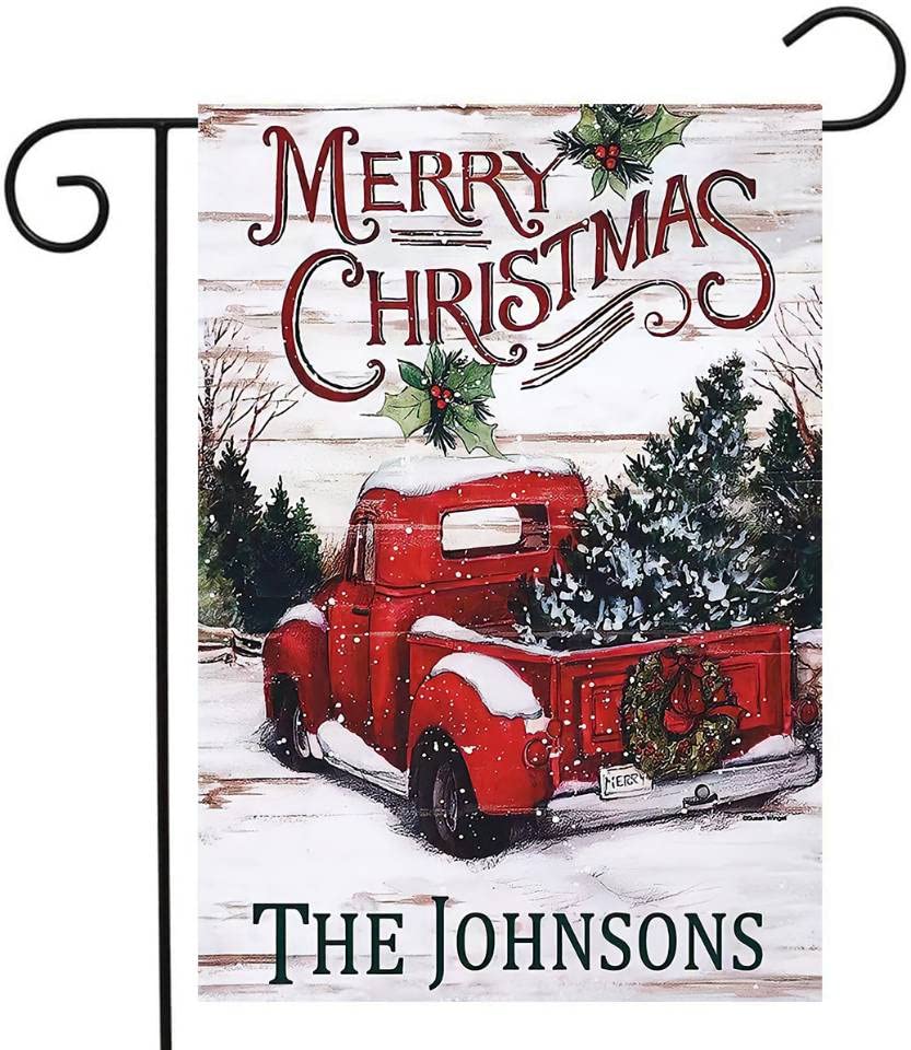 Photo 1 of 16 Item Christmas/Holidays Decor Bundle: Ornaments, Table Runner, Garden Flags, Etc...