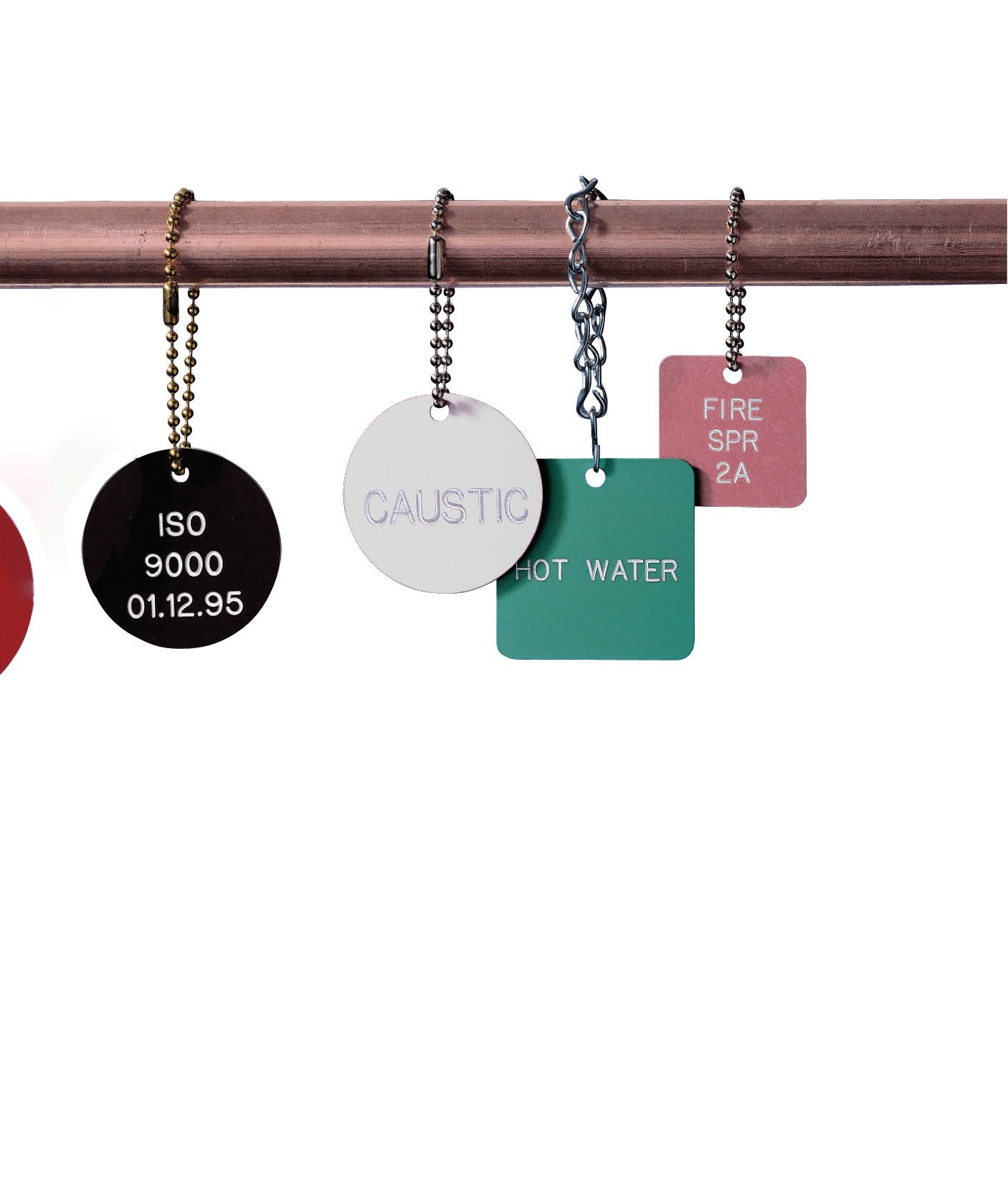 Brady 44402 Stock Blank Stainless Steel Tags, Stainless Steel, 2
