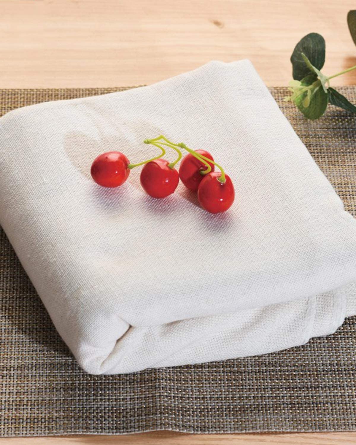 Passeerdoek, notenmelkzak, filterdoek, 6 stuks kaasdoek, Cheesecloth, 100% natuurlijk katoen linnen doek, keuken stoomdoek, voedsel bereiden en filter (50 x 50 cm filterdoek Passeerdoek, notenmelkzak, filterdoek, 6 stuks kaasdoek, Cheesecloth, 100% natuurlijk katoen linnen doek, keuken stoomdoek, voedsel bereiden en filter (50 x 50 cm filterdoek