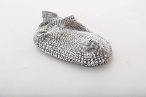 Miniatura 8 de Calcetines tobilleros antideslizantes para bebés, niños y niñas con suela antideslizante
