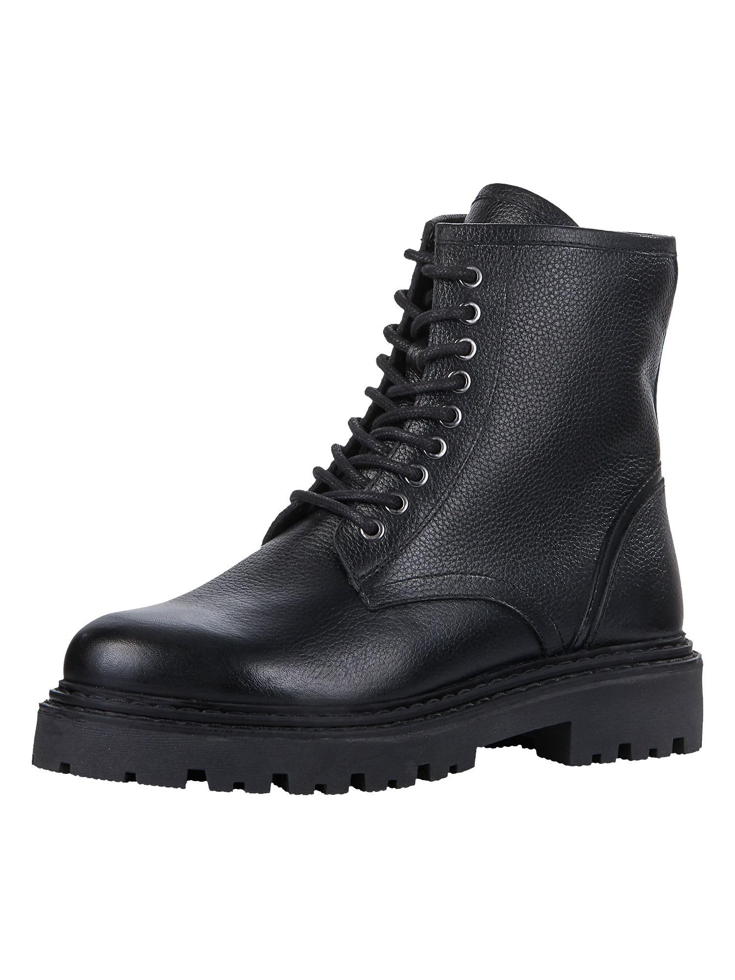 MARCO TOZZI Women's Laced Bootie 2-25239-43 Ankle Boot, Black, 3.5 UK