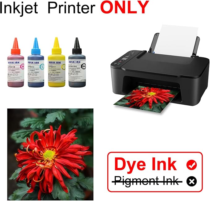 Papel fotográfico glossy 8.5x11 pulgadas 100 hojas miniatura 5