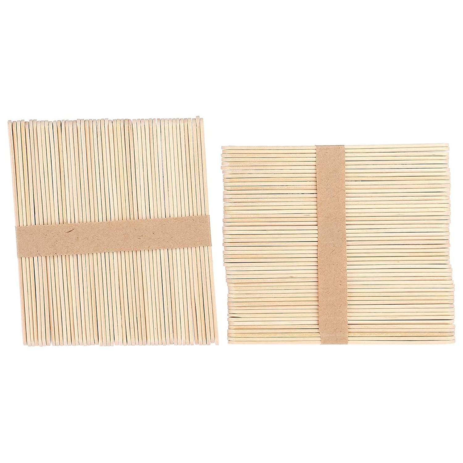 Corona Wooden Wax Spatula (Beige, Small)