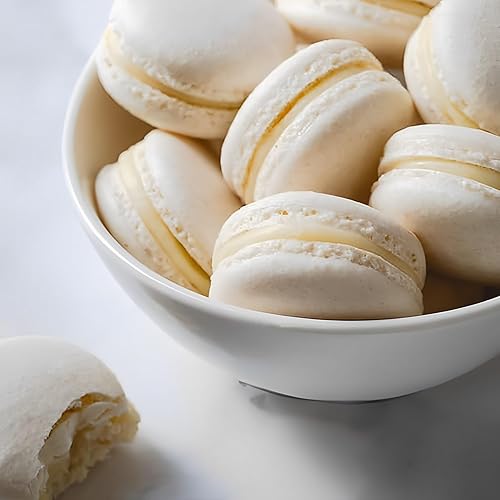 Miniatura 7 de Surtido de macarons azules - Macarrones de baby shower - It's a boy - Juego de galletas francesas - Sin gluten - Hecho a mano por chefs franceses -