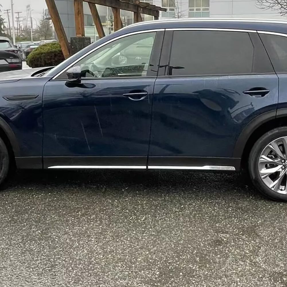 Beautost Fit for Mazda New CX-70 2025 2026 Door Body Side Skirt Molding Cover Trims