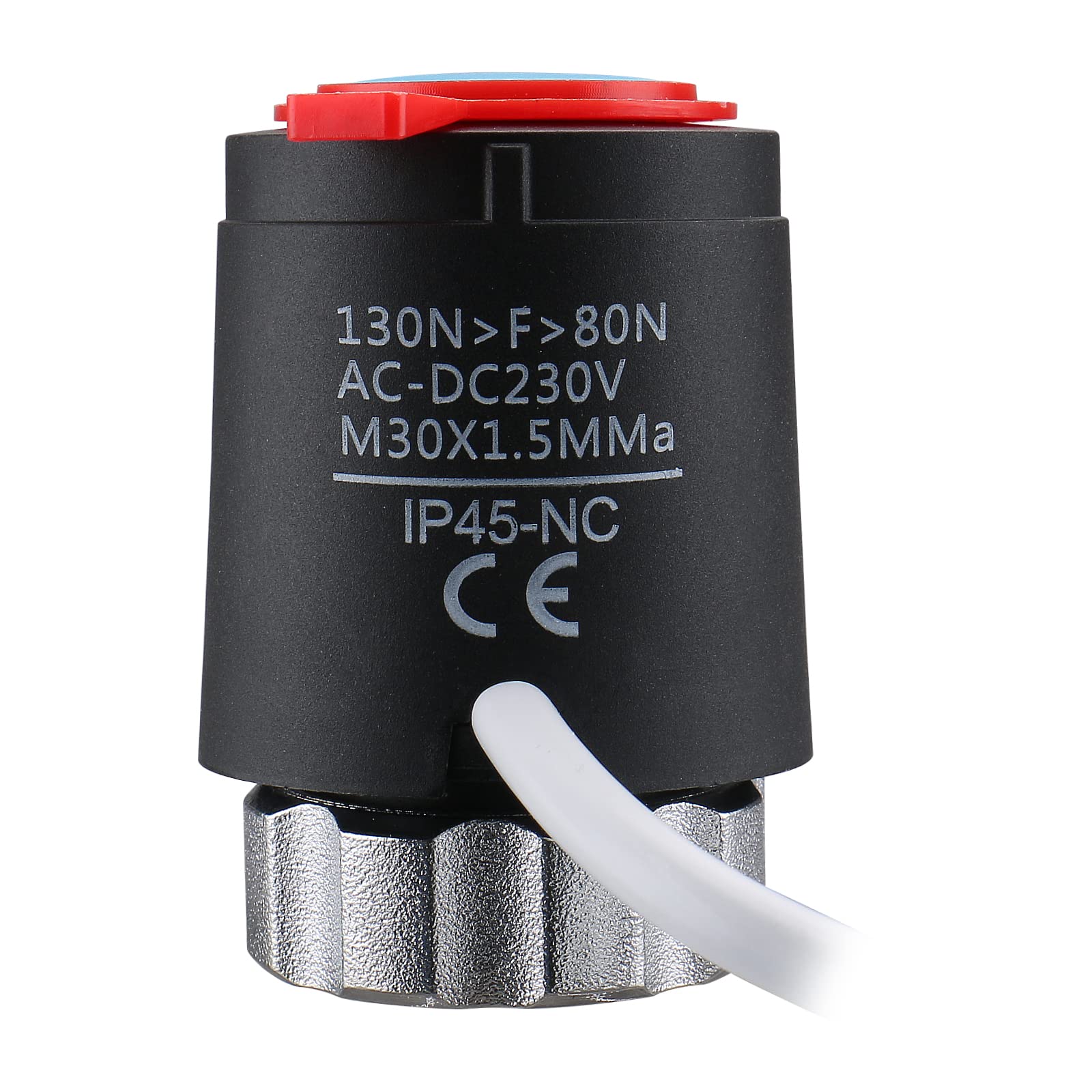 Wengart Thermoelectric Actuator WG2213, Normally Closed AC230V M30 x 1.5 Thread, Work for Underfloor Heating