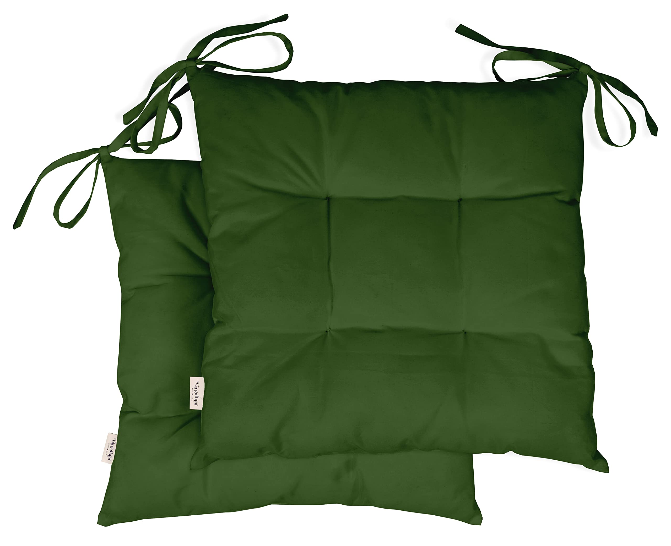 Coussin de siège intérieur extérieur vert foncé pour éliminer l'inconfort des chaises dures