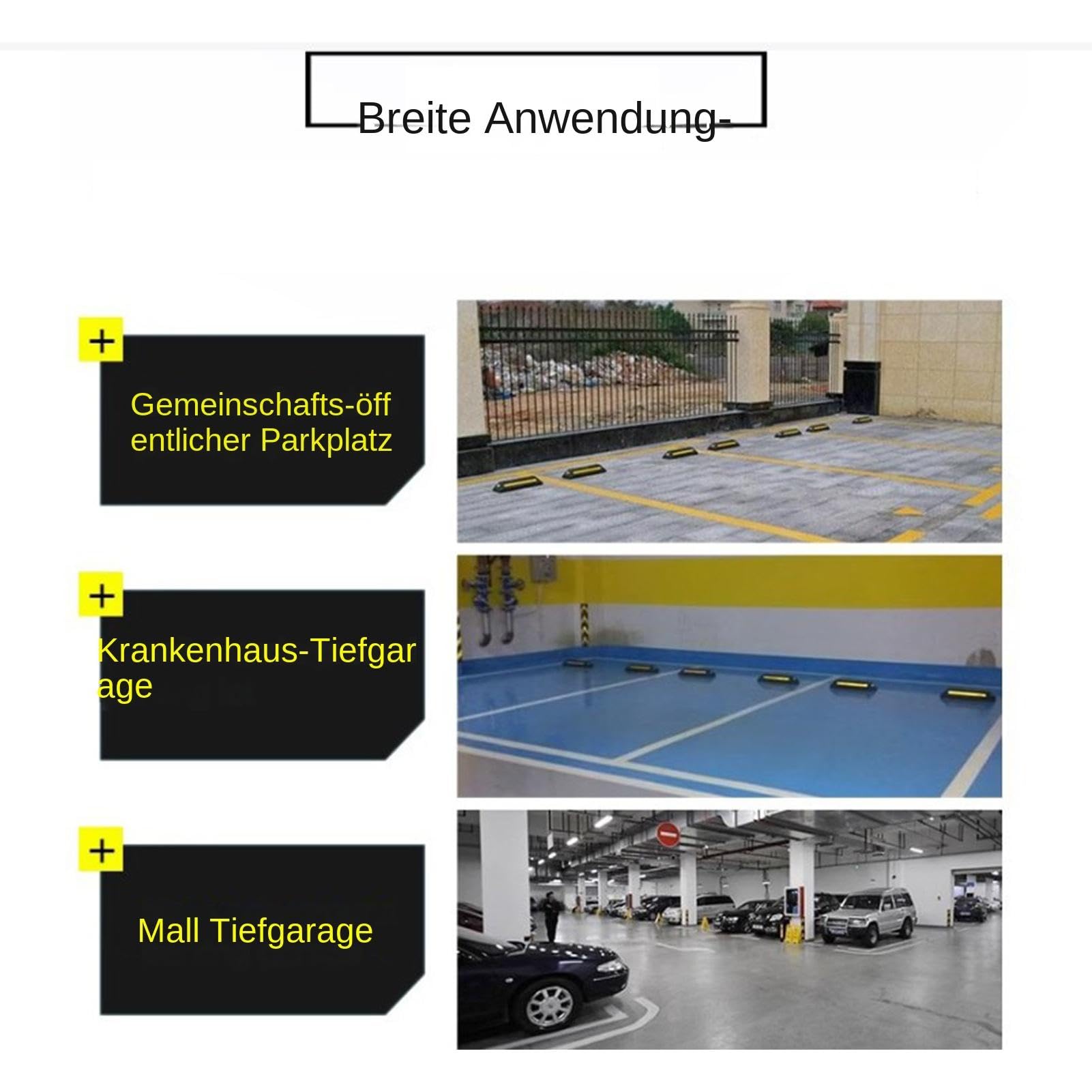 -Unterlegkeile, Wohnwagen-Nivellierblöcke, rutschfeste Motorrad | Unterlegkeile, stoßdämpfende Wohnmobil-Unterlegkeile 53 x 15 x 10 cm/20,87 x 5,91 x 3,94 Zoll für Autos, LKWs