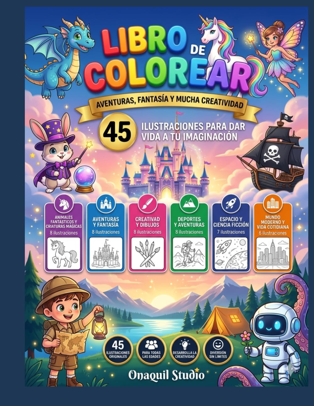 Animales fantásticos y aventuras mágicas