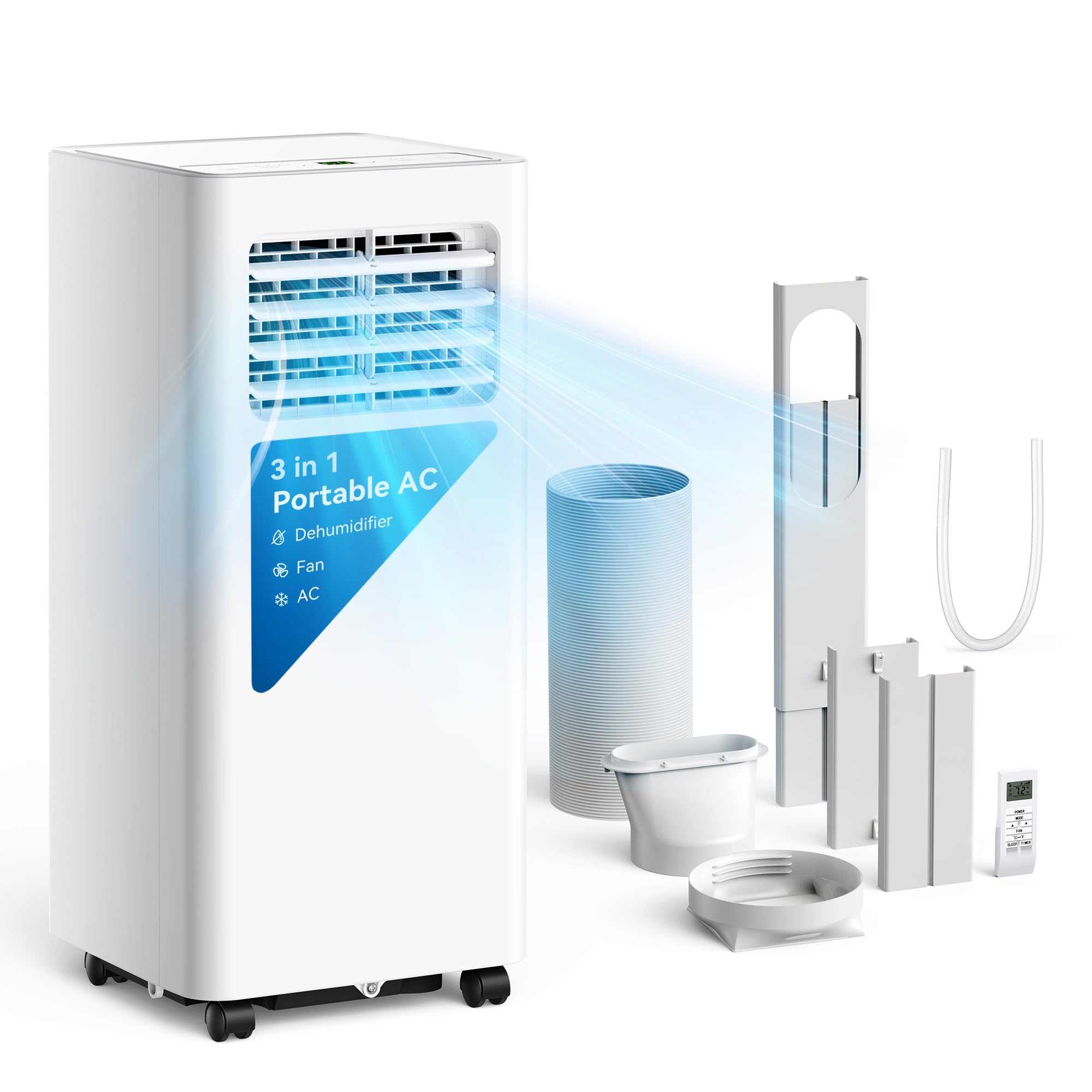 Feelfunn 10,000 BTU Portable Air Conditioner