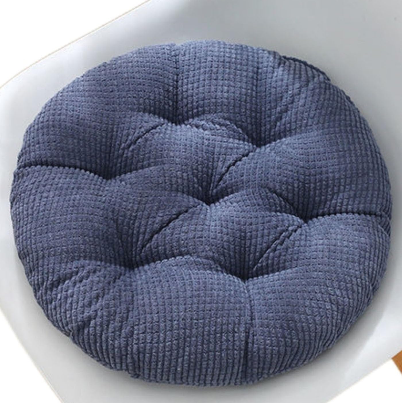 Zzdzw Color 32 Round Chair Cushion Dia 35 40 45 50 Cm Circular Chair Pad Outdoor Indoor Seat Cushion For Seat Is Very Soft Butt Pad For Kitchen Stool Cushions For Chairs Decoration(,30X30 Cm)