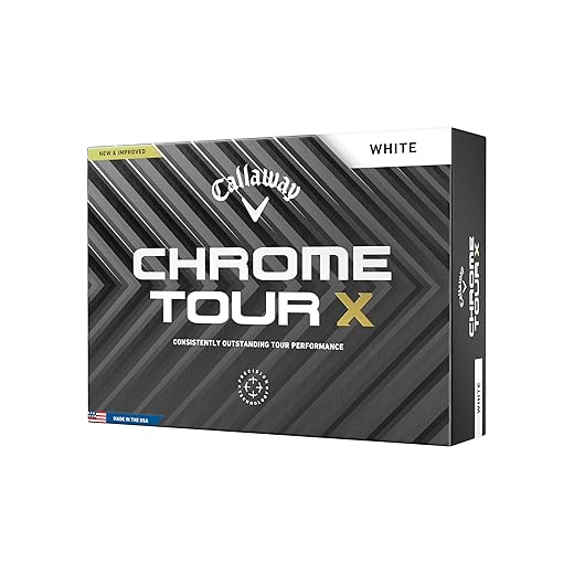Callaway Chrome Tour X Golf Balls 12-Pack