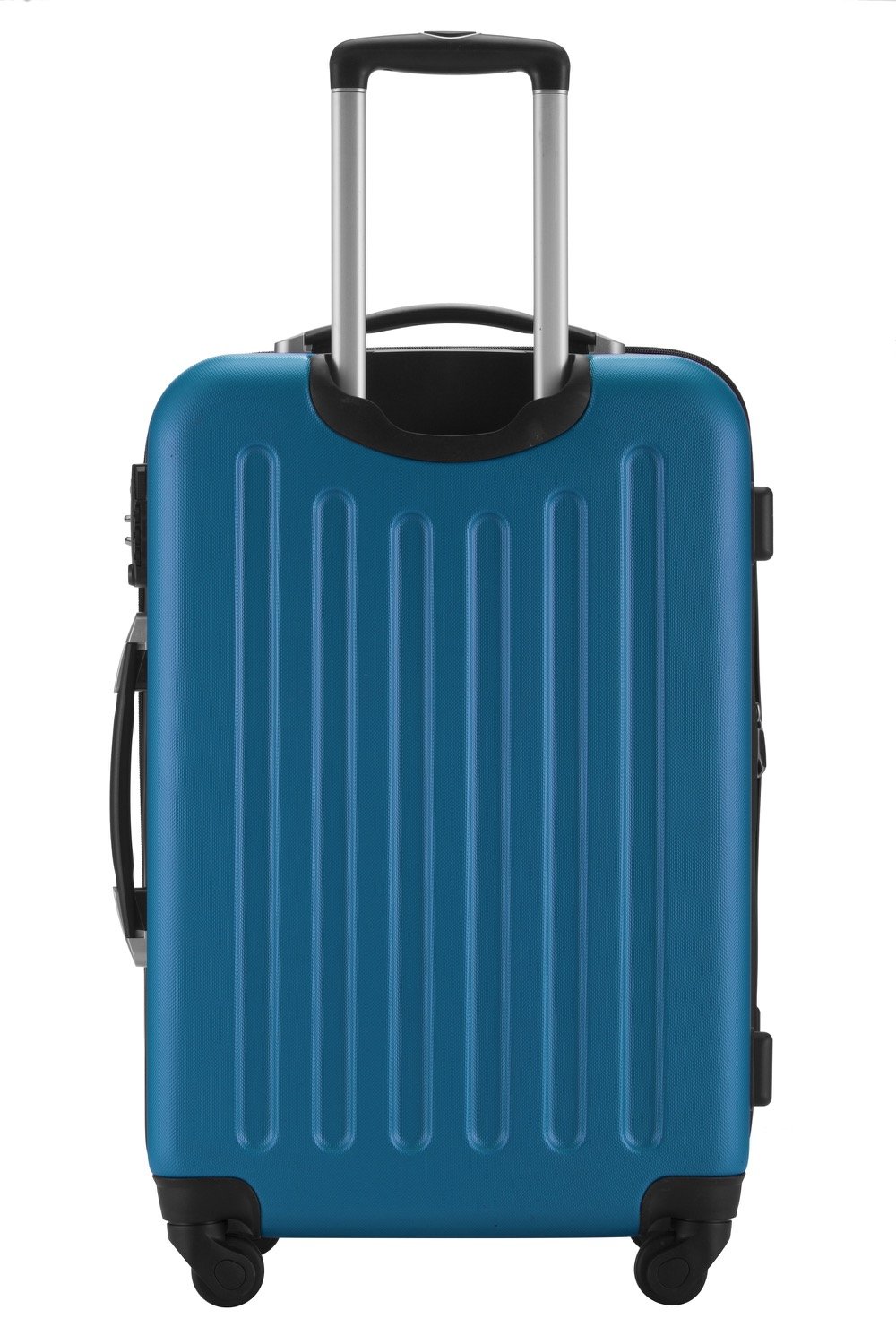 Gros plan sur la coque rigide mat de la valise cabine Hauptstadtkoffer Spree.