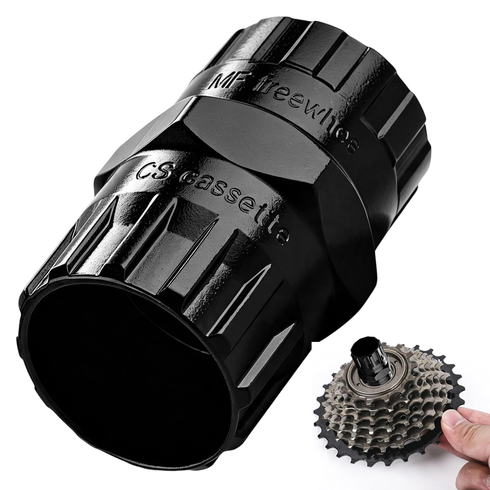 2-in-1 Dual-Use Removal Socket,Bike Freewheel and Cassette Removal Tool