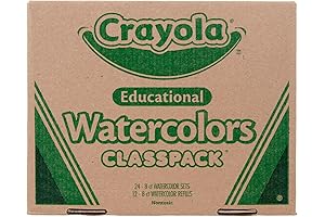 Crayola Watercolors Classpack: A Kid-Friendly Watercolor Paradise