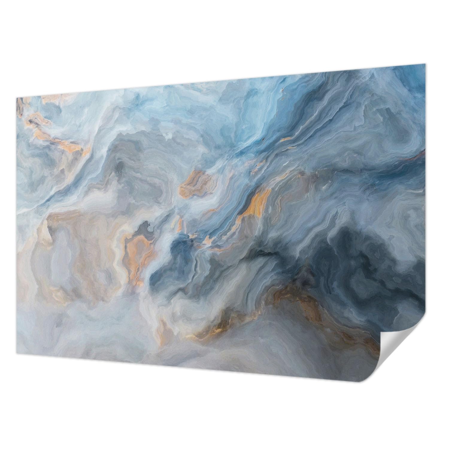 Papier peint abstrait coloré Tulup pour sublimer la décoration de votre chambre à coucher