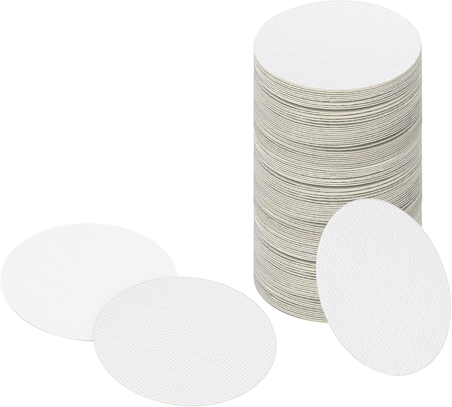 PATIKIL 70mm/2.76" Aluminum Foil Cap Liner, 300 Pack Resistant Tamper Induction Heat Sealer Sealing Liners for Glass Bottle Jar Lid