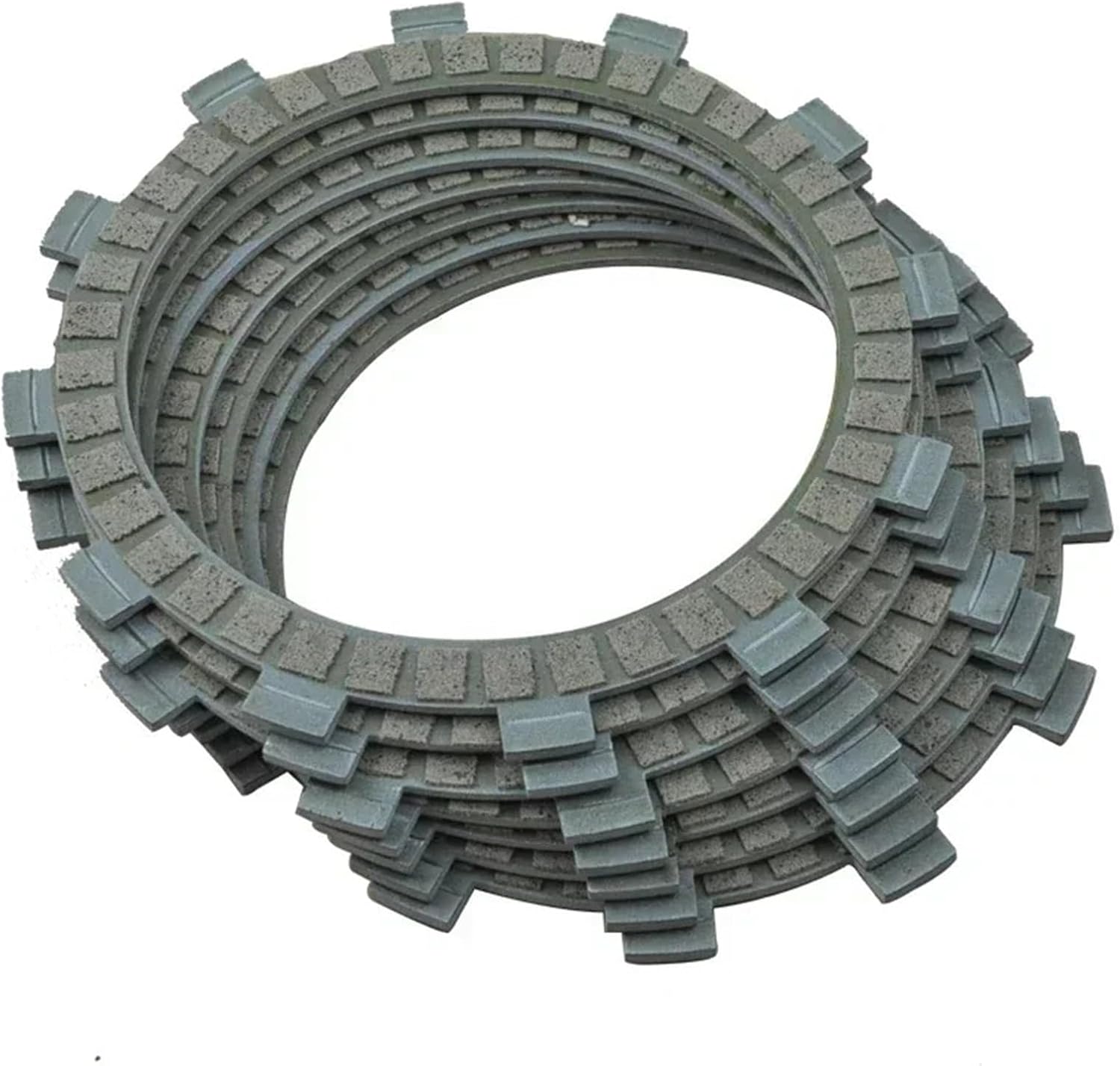 7PC Motorcycle Friction Clutch Plates kit Compatible With Kawasaki KL250 2000-2009 1997 KLX250 1994-1996 2001-2016 2018 KLX300 1997-2007