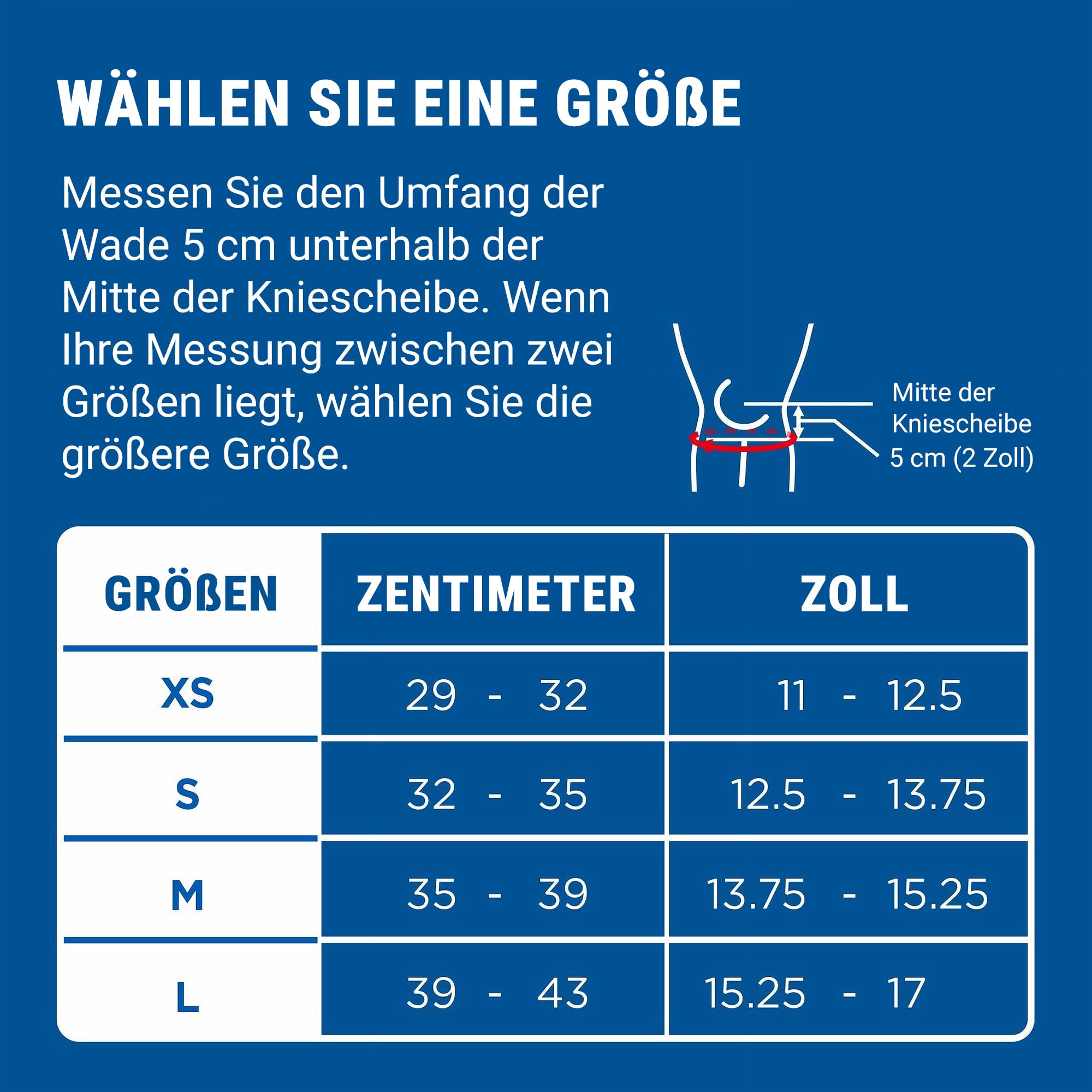 Zamst JK-1 Kniebandage - Optimierte Patellasehnenbandage - Kompressions-Bandage Knie - Ideal für Basketball, Volleyball, Fußball und Sprungsportarten