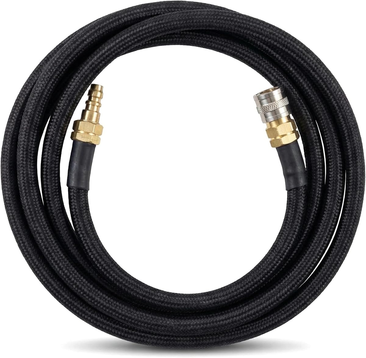 Línea remota de manguera HPA Paintball Air SLP FLEX, manguera de Co2 de baja presión con acoplador Foster de EE. UU., intercambio industrial de 1/8 ", soporte de presión de entrada de 0-200 psi