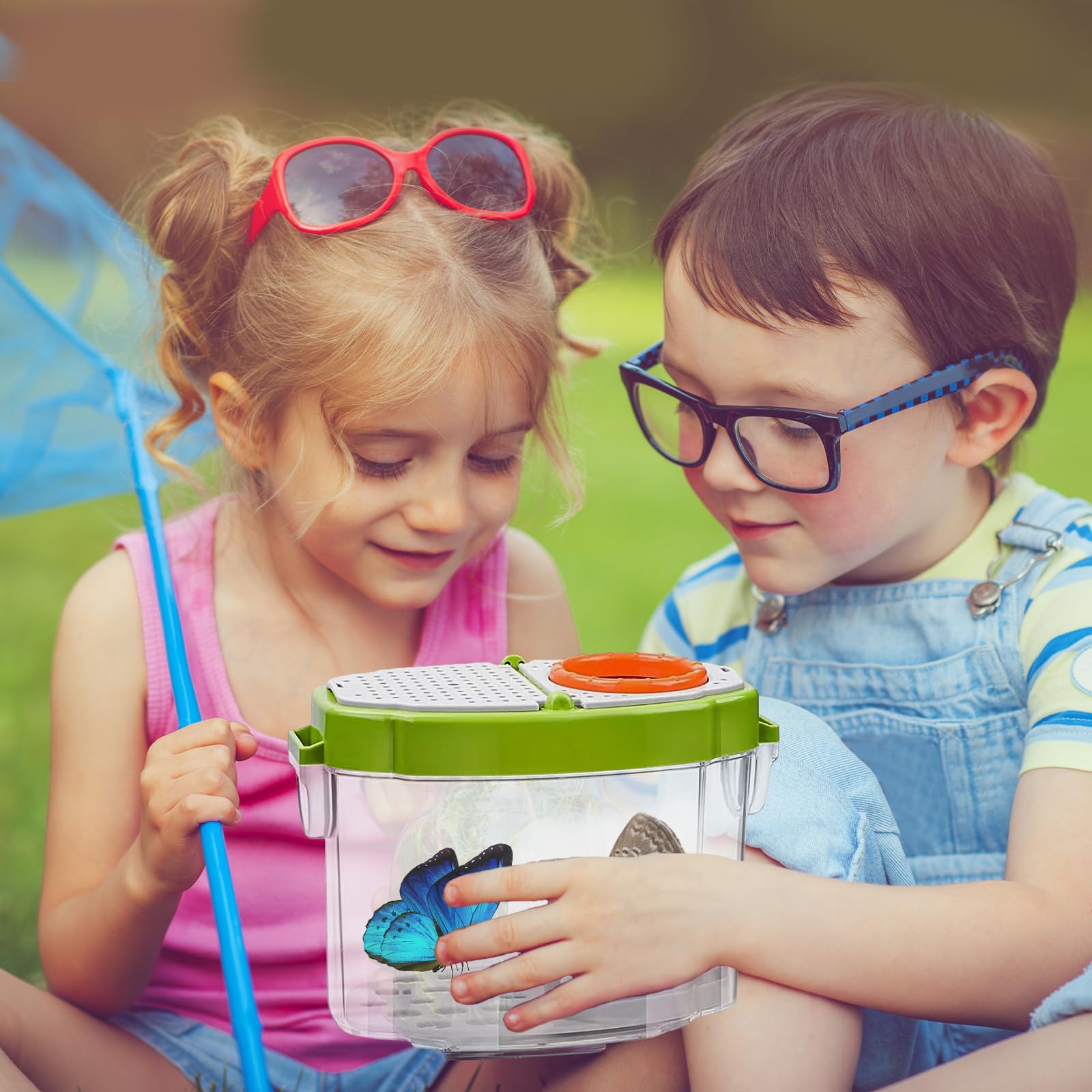 Filet Papillon Loupe Boîte Insectes HA BIN Kit Exploration Enfant – 10-en-1 Attrape-Insectes En Cadeau Anniversaire Découverte Scientifique Filet Papillon Loupe Boîte Insectes HA BIN Kit Exploration Enfant – 10-en-1 Attrape-Insectes En Cadeau Anniversaire Découverte Scientifique