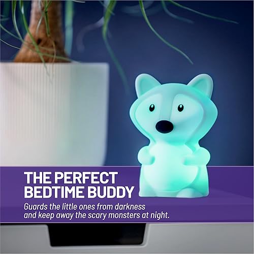 Miniatura 3 de Lumipets Luz nocturna de animales para niños luz de guardería de silicona para bebés y niños luz nocturna blanda para habitación de niños luces