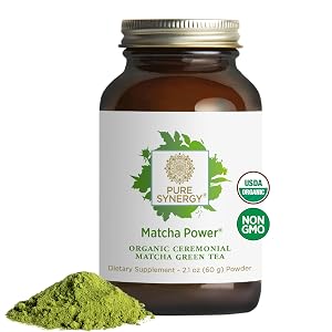 PURE SYNERGY Matcha Power Organic Matcha Powder Ceremonial Grade Japanese Green Tea Powder For Enhanced Energy Alertness 2