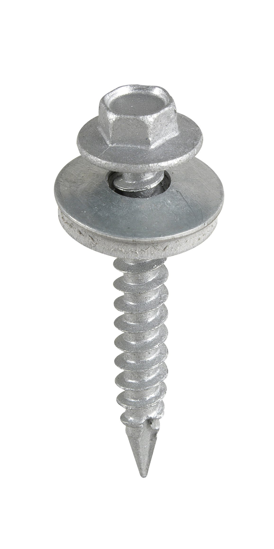 TIMco DS32W16BB Hex Double Slash Timber Screw 6.3 x 32 and M16 Washers - Silver Ruspert (Bag of 120)